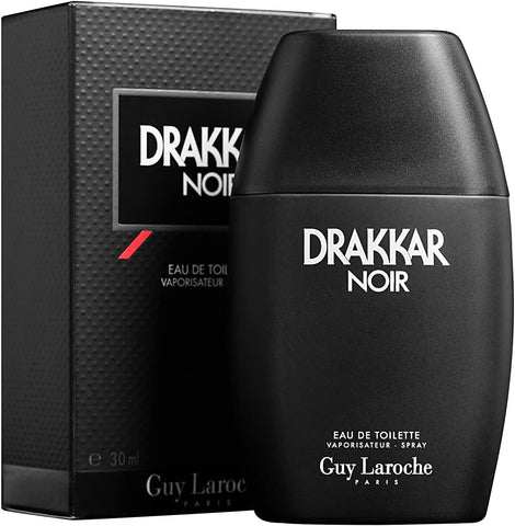 Guy Laroche DRAKKAR NOIR Mens Perfume Eau De Toilette Spray 30ml EDT