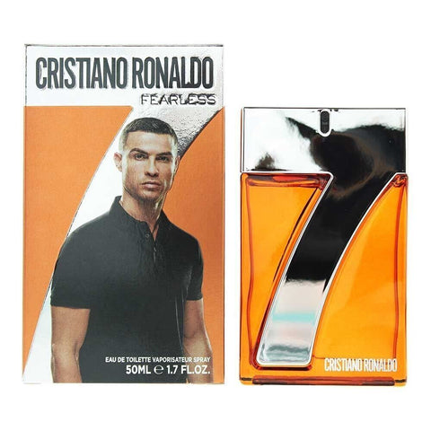 Cristiano Ronaldo Cr7 Fearless Eau de Toilette 50ml Spray for Him