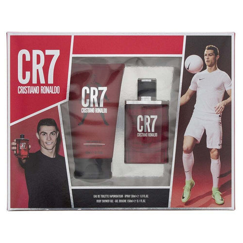 Cristiano Ronaldo Cr7 Edt Gift Set 30ml Edt Spray + 150ml Shower Gel Mens Set