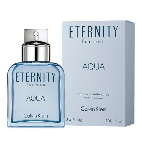 Calvin Klein Eternity For Men Aqua Eau de Toilette 100ml Spray Men's Fragrance