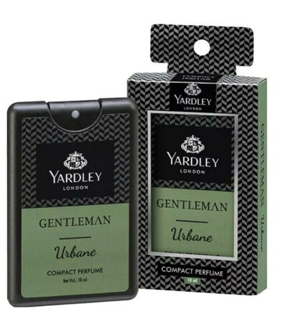 Yardley London MEN Gentleman Urbane Compact Pocket Perfume 18ml gift FOR HIM
