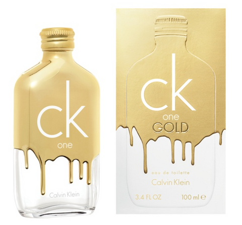 Calvin Klein CK ONE GOLD Unisex Fragrance EDT-S FOR HIM & HER 100ML