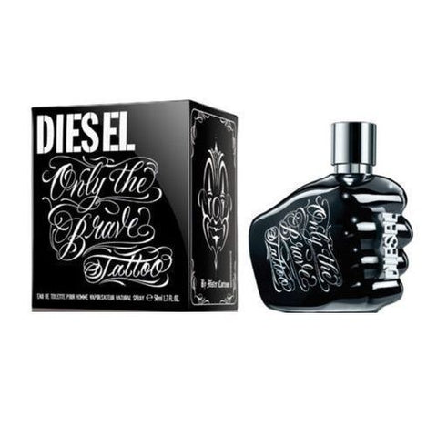 Diesel Only The Brave Tattoo 50ml Eau De Toilette Spray Mens Perfume