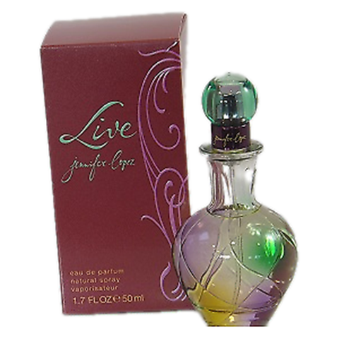 JENNIFER LOPEZ LIVE Eau de Parfum 50ml EDP Spray FOR HER