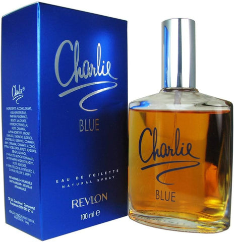 Revlon Charlie Blue Eau Fraiche Womens Perfume 100ml Spray