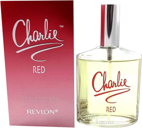 Revlon Charlie Red Womens Perfume Eau Fraiche 100ml Natural Spray