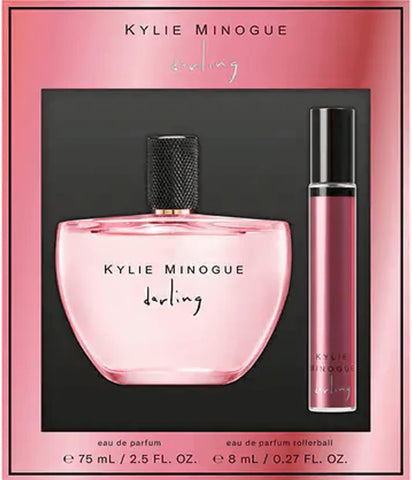 Kylie Minogue Darling 75ml EDP & 8ml Purse Spray Womens Gift Set