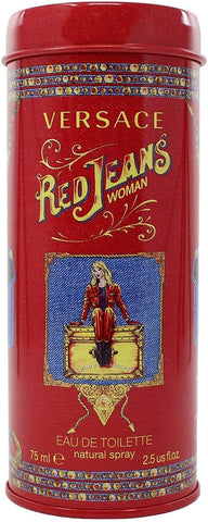 Versace Red Jeans For Women's Perfume 75ml EDT Spray