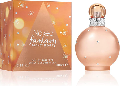 Britney Spears Naked Fantasy Eau de Toilette (100ml) Fruity & Feminine Scent Fragrance for Women