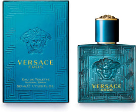 Versace Eros Mens Eau de Toilette Fragrance 50ml Free Delivery