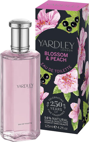Yardley London Cherry Blossom and Peach  Womens Eau de Toilette 125ml
