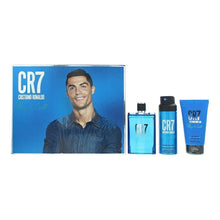 Cristiano Ronaldo Play It Cool 3 Piece Mens Gift Set: Eau De Toilette 100ml - Shower