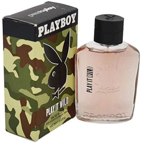 Playboy Play It Wild Mens fragrance perfume Eau De Toilette, 100 ml FOR HIM