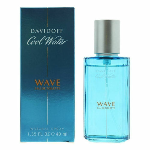Davidoff Cool Water Wave WOMENS FRAGRANCE Eau de Toilette EDT Spray 40ml FOR HER