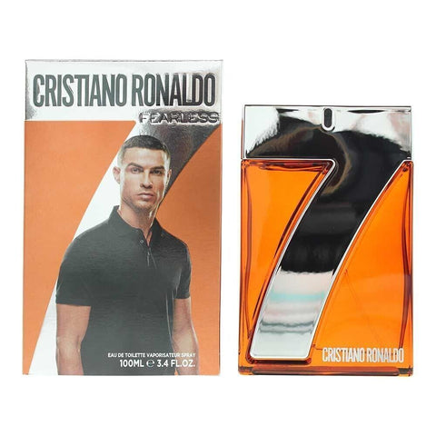 Cristiano Ronaldo Cr7 Fearless Eau de Toilette 100ml Spray for Him Mens Perfume