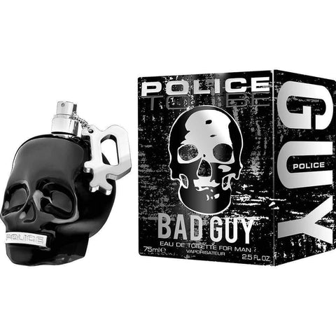 Police Perfume TO BE BAD GUY MENS EDT 75ML NEW & SEALED