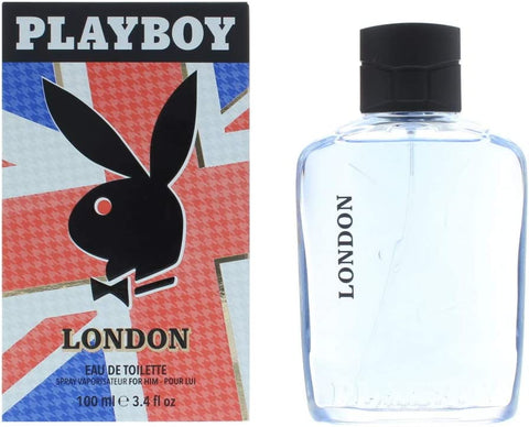 Playboy London Fragrance Cologne Eau De Toilette for Men, 100 ml