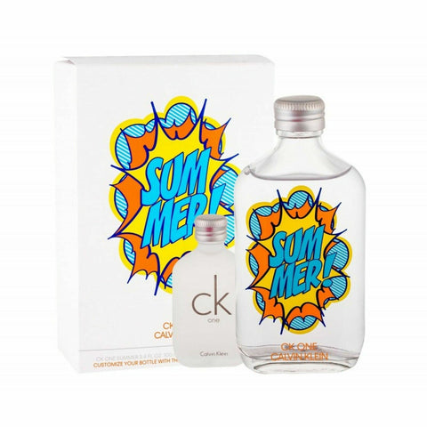 Calvin Klein cK One Summer EDT Summer Spray 100ml cK1 EDT 15ml Womens Fragrance
