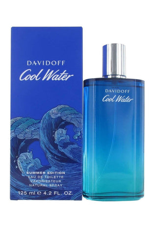 Davidoff Cool Water Men Eau de Toilette Spray 125ml Summer Edition FOR HIM
