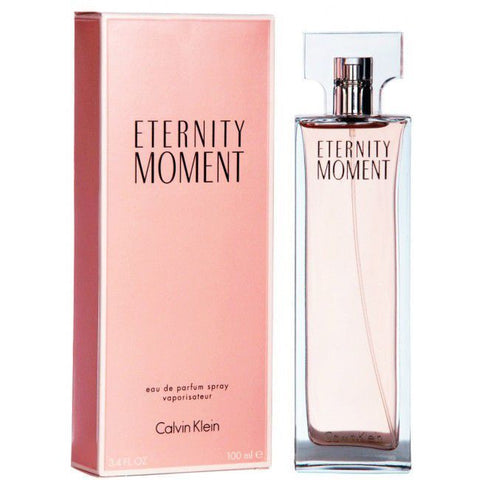 Calvin Klein CK ETERNITY MOMENT For Her 100ml EDP Spray Womens Perfume